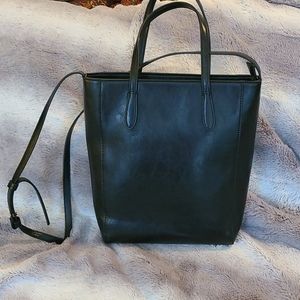 Banana Republic black mini tote